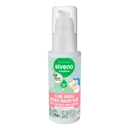 Siveno %100 Doğal Bebek Bakım Yağı 50 ml - 1