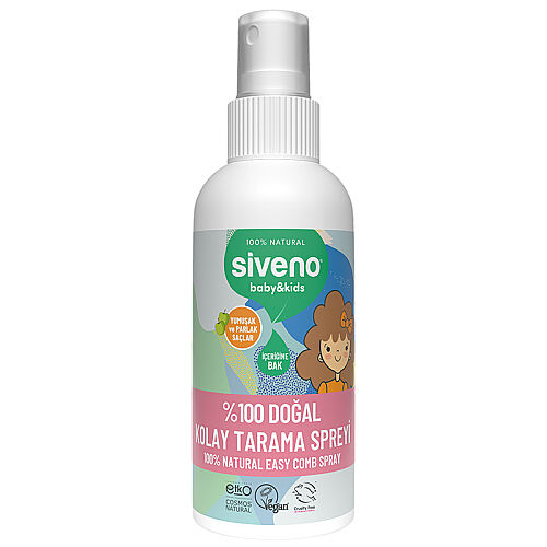 Siveno %100 Doğal Çocuklar İçin Kolay Tarama Spreyi 100 ml - Siveno
