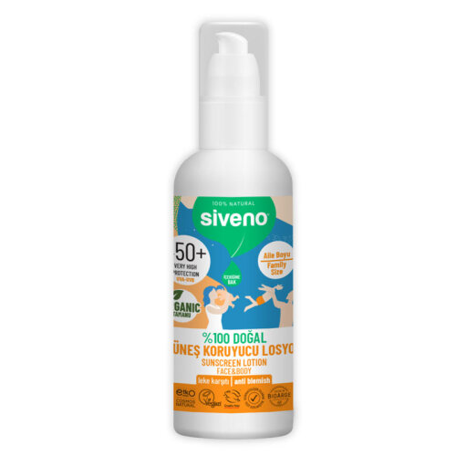 Siveno %100 Doğal Güneş Koruyucu Losyon 100 ml - 1