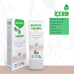 Siveno %100 Doğal Renkli Yüz Güneş Kremi 30 ml - 3