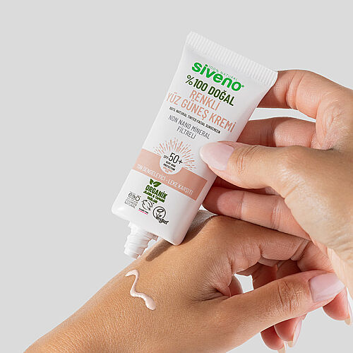 Siveno %100 Doğal Renkli Yüz Güneş Kremi 30 ml - 6