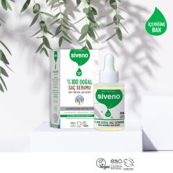 Siveno %100 Doğal Saç Bakım Serumu 30 ml - 3