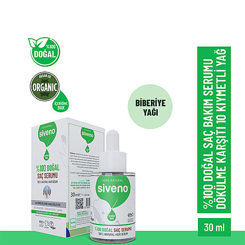Siveno %100 Doğal Saç Bakım Serumu 30 ml - Siveno (1)