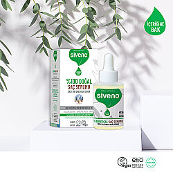 Siveno %100 Doğal Saç Bakım Serumu 30 ml - 4