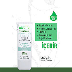 Siveno %100 Doğal Yaşlanma Karşıtı Yüz Kremi 30 ml - 3