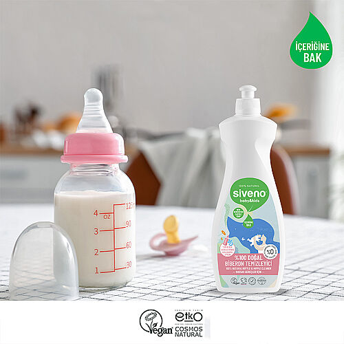 Siveno Baby Doğal Emzik ve Biberon Temizleyici 500 ml - 5