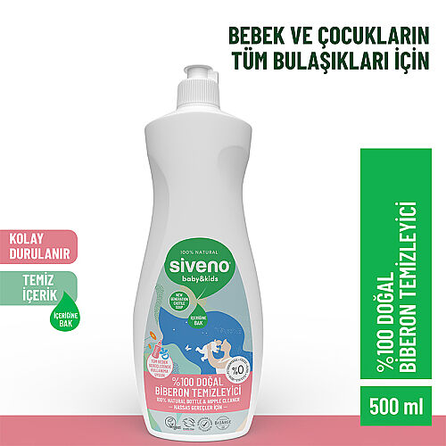 Siveno Baby Doğal Emzik ve Biberon Temizleyici 500 ml - Siveno (1)