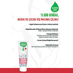 Siveno Bebek ve Çocuklar İçin Diş Macunu 50 ml - Çilekli - 4