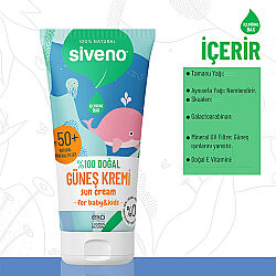 Siveno Bebekler için Doğal Güneş Kremi Spf50+ 50 ml - 3