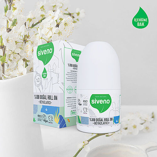 Siveno Beyazlatıcı Etkili Doğal Roll On 50 ml - 4