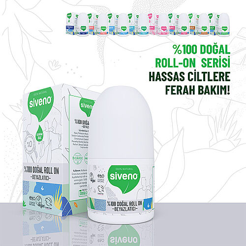 Siveno Beyazlatıcı Etkili Doğal Roll On 50 ml - 5