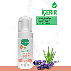 Siveno Doğal Kadın İntim Yıkama Köpüğü 100 ml - 3