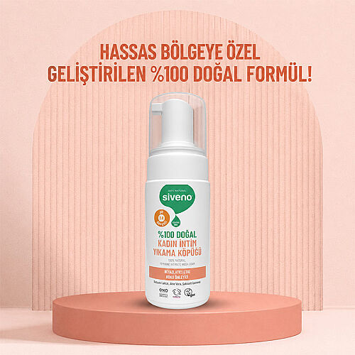Siveno Doğal Kadın İntim Yıkama Köpüğü 100 ml - 4