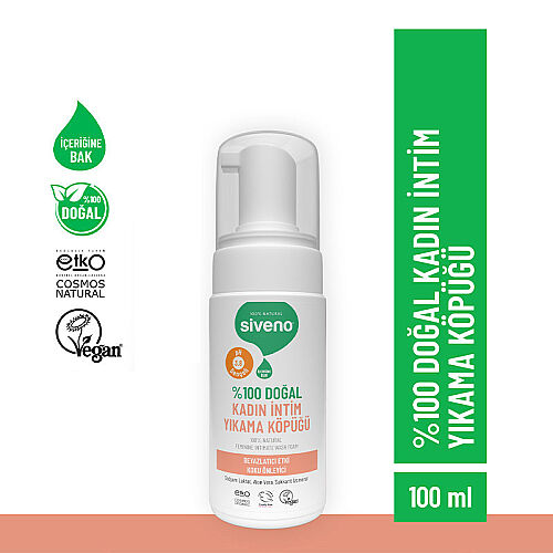 Siveno Doğal Kadın İntim Yıkama Köpüğü 100 ml - Siveno (1)