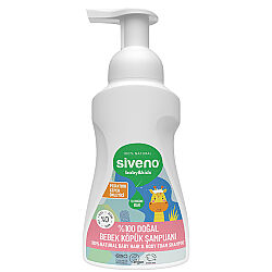 Siveno Doğal Bebek Köpük Şampuanı 250 ml - 1