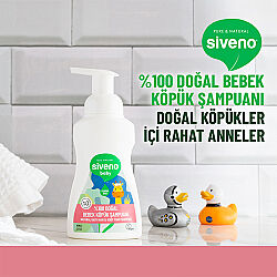 Siveno Doğal Bebek Köpük Şampuanı 250 ml - 3