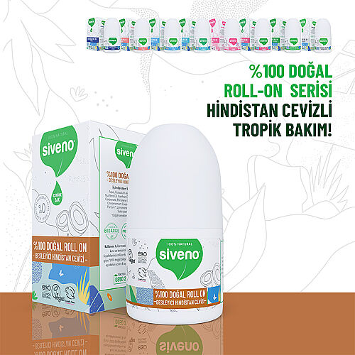 Siveno Doğal Besleyici Hindistan Cevizi Özlü Roll-On 50 ml - 4