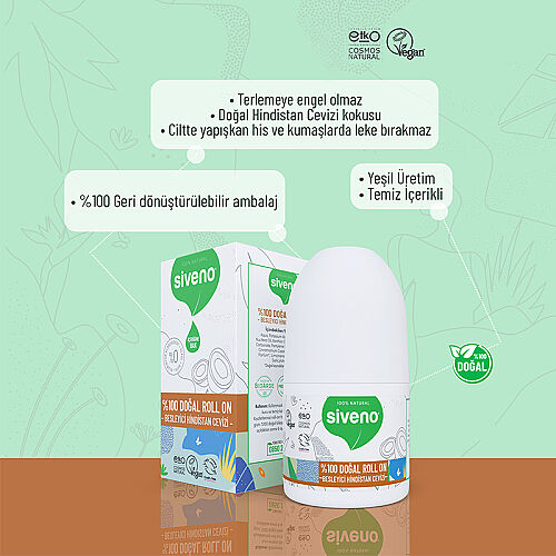 Siveno Doğal Besleyici Hindistan Cevizi Özlü Roll-On 50 ml - 5