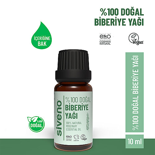 Siveno Doğal Biberiye Uçucu Yağı 10 ml - Siveno (1)