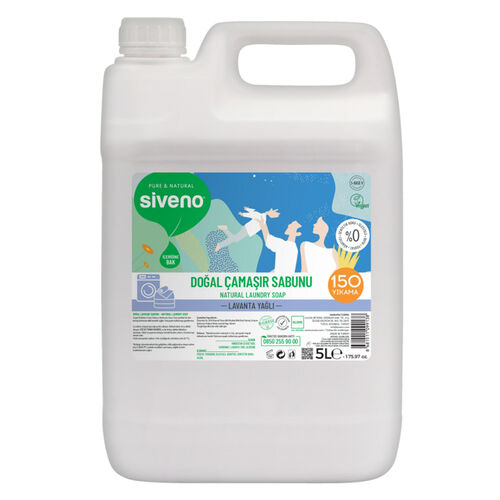 Siveno Doğal Çamaşır Sabunu 5L - Siveno