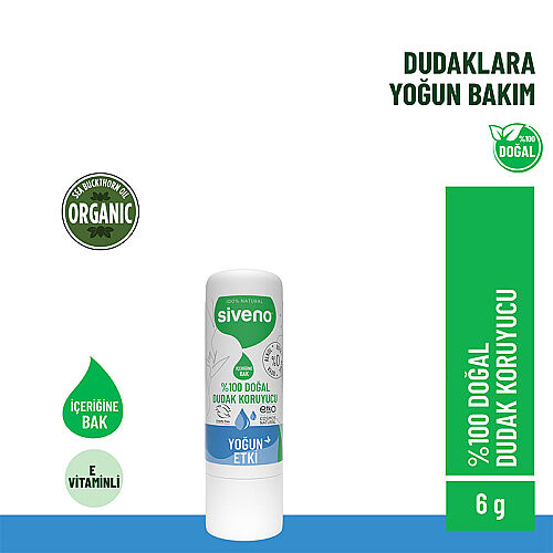 Siveno Doğal Dudak Koruyucu Yoğun Etki 6 gr - Siveno (1)