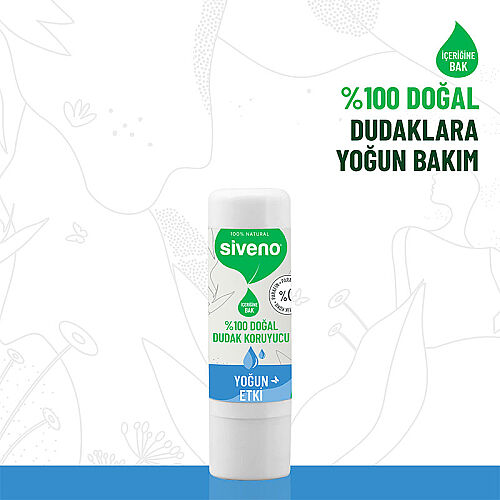 Siveno Doğal Dudak Koruyucu Yoğun Etki 6 gr - 5