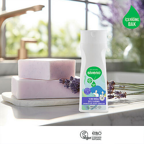 Siveno Doğal Duş Sabunu Lavanta Yağlı 300 ml - 5