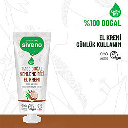 Siveno Doğal El ve Vücut Kremi Hindistan Cevizi Avokado Yoğun Nemlendirici Vegan 30 ml - 3