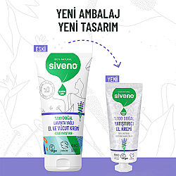 Siveno Doğal El ve Vücut Kremi Lavanta Yoğun Nemlendirici Vegan 30 ml - 2