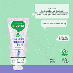Siveno Doğal El ve Vücut Kremi Lavanta Yoğun Nemlendirici Vegan 30 ml - 5