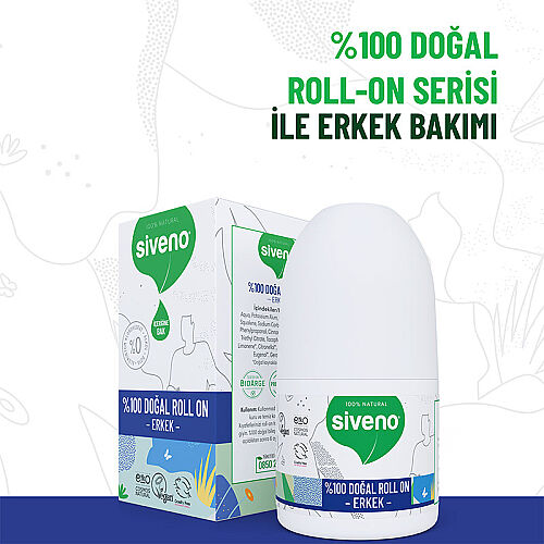 Siveno Doğal Erkekler için Roll-On 50 ml - 4