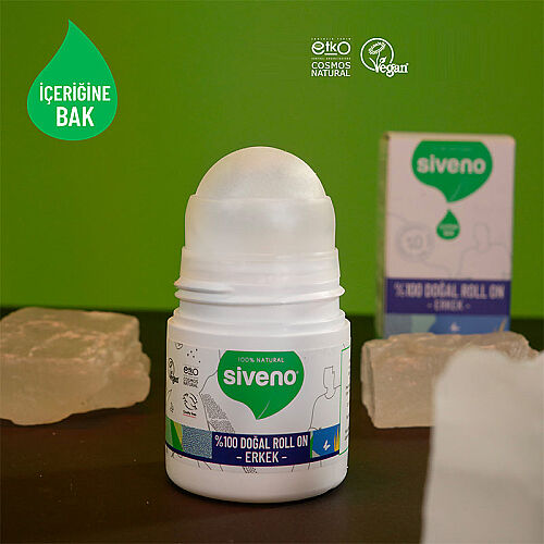 Siveno Doğal Erkekler için Roll-On 50 ml - 6