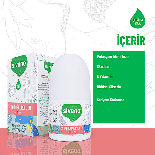 Siveno Doğal Genç Kız Roll - On 50 ml - 3