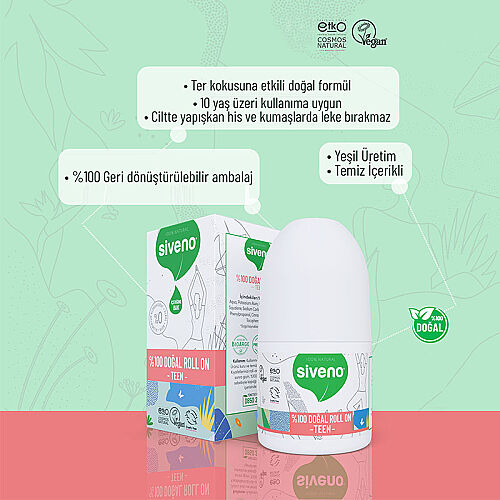 Siveno Doğal Genç Kız Roll - On 50 ml - 6