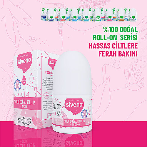 Siveno Doğal Kadınlar İçin Roll-On 50 ml - 4