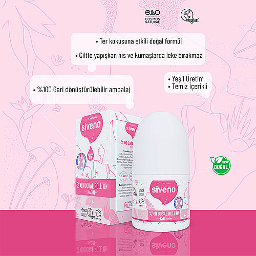 Siveno Doğal Kadınlar İçin Roll-On 50 ml - 5