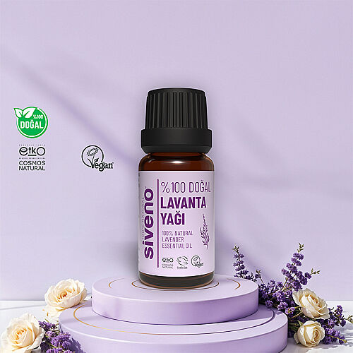 Siveno Doğal Lavanta Uçucu Yağı 10 ml - 4
