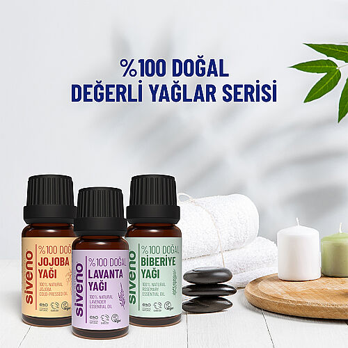 Siveno Doğal Lavanta Uçucu Yağı 10 ml - 5