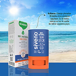 Siveno %100 Doğal Güneş Koruyucu Stick 15 gr - 3