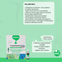 Siveno Doğal Saç Bakım Serumu 4x10 ml - 4