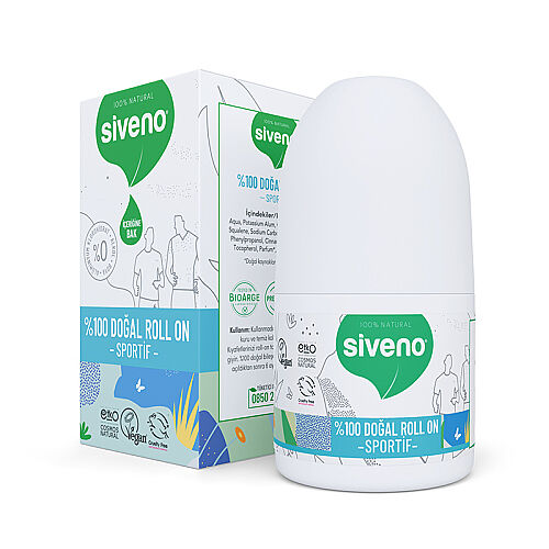 Siveno Doğal Sportif Roll-On 50 ml - Siveno