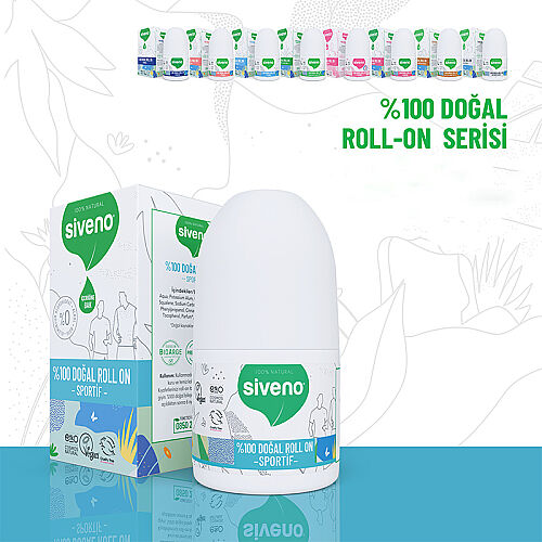 Siveno Doğal Sportif Roll-On 50 ml - 4