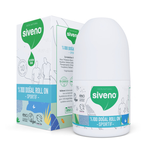 Siveno Doğal Sportive Roll-On 50 ml - 1