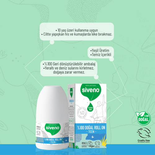 Siveno Doğal Teen Blue Roll-On 50 ml - 3
