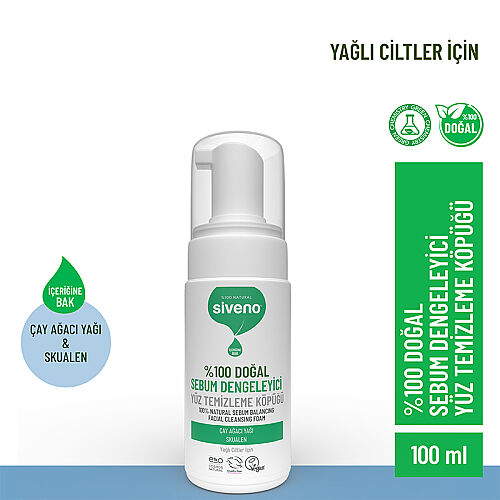 Siveno Doğal Yüz Temizleme Köpüğü 100 ml - Siveno (1)