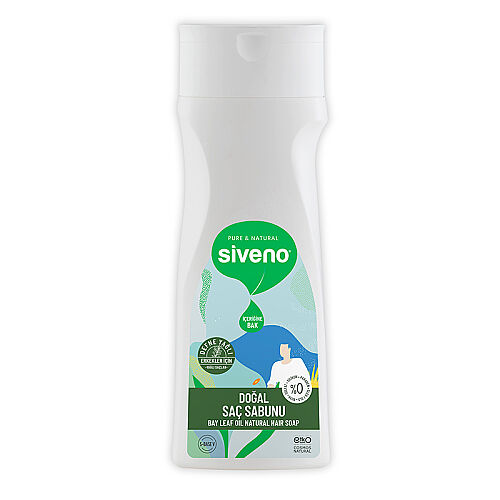 Siveno Erkekler İçin Defne Yağlı Doğal Saç Sabunu 300 ml - Siveno