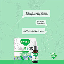 Siveno Kaş ve Kirpik Güçlendirici Doğal Serum 10 ml - 5