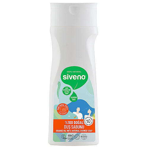 Siveno Portakal Yağlı Doğal Duş Sabunu 300 ml - Siveno