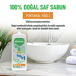 Siveno Portakal Yağlı Doğal Sıvı Sabun 1L - 4