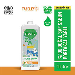 Siveno Portakal Yağlı Doğal Sıvı Sabun 1L - 2